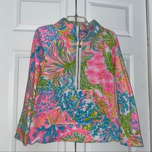 Lilly Pulitzer Skipper Popover Lovers Coral